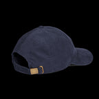 ETA Audio Corduroy Hat in Navy Blue, side view