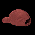 ETA Audio Corduroy Hat in Burgundy, side view