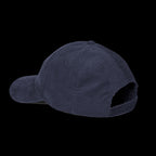 ETA Audio Corduroy Hat in Navy Blue, side view