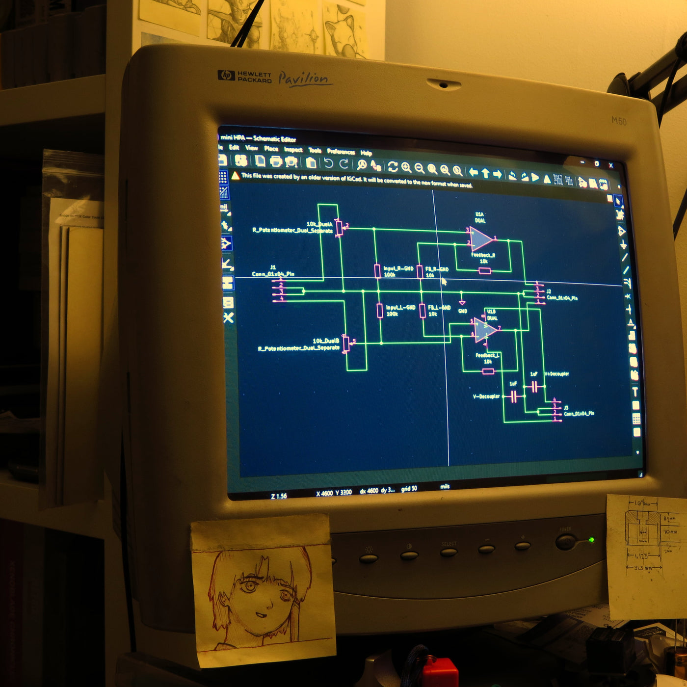 Executive headphone preamp and line stage by System Dump