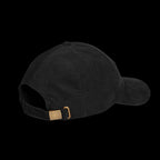 ULI commemorative black corduroy hat with purple ETA Audio embroidery, right side profile
