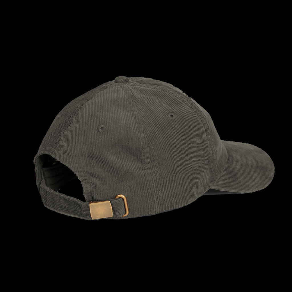 ETA Audio Corduroy Hat in Olive, side view