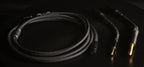 Modular UPOCC headphone cable coiled with mini-XLR headphone-side terminations