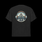 BAE Tee black with Bay Area Enclave chest logo