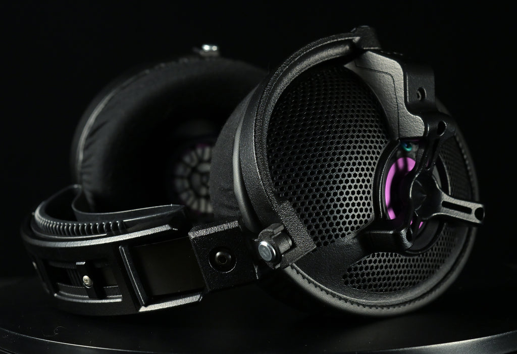 ETA ULI AlNiCo open-back headphone, front three-quarter view
