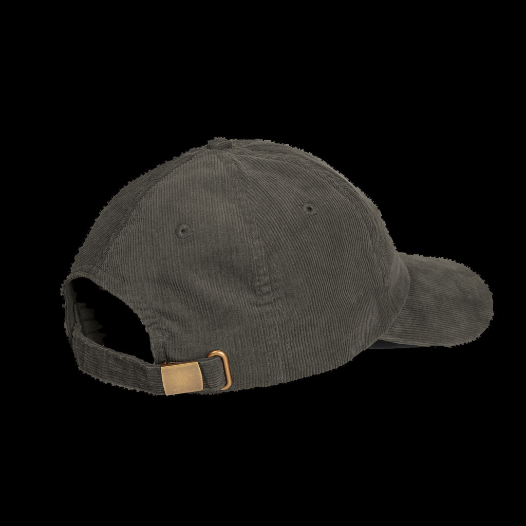 ETA Audio Corduroy Hat on black background, additional view