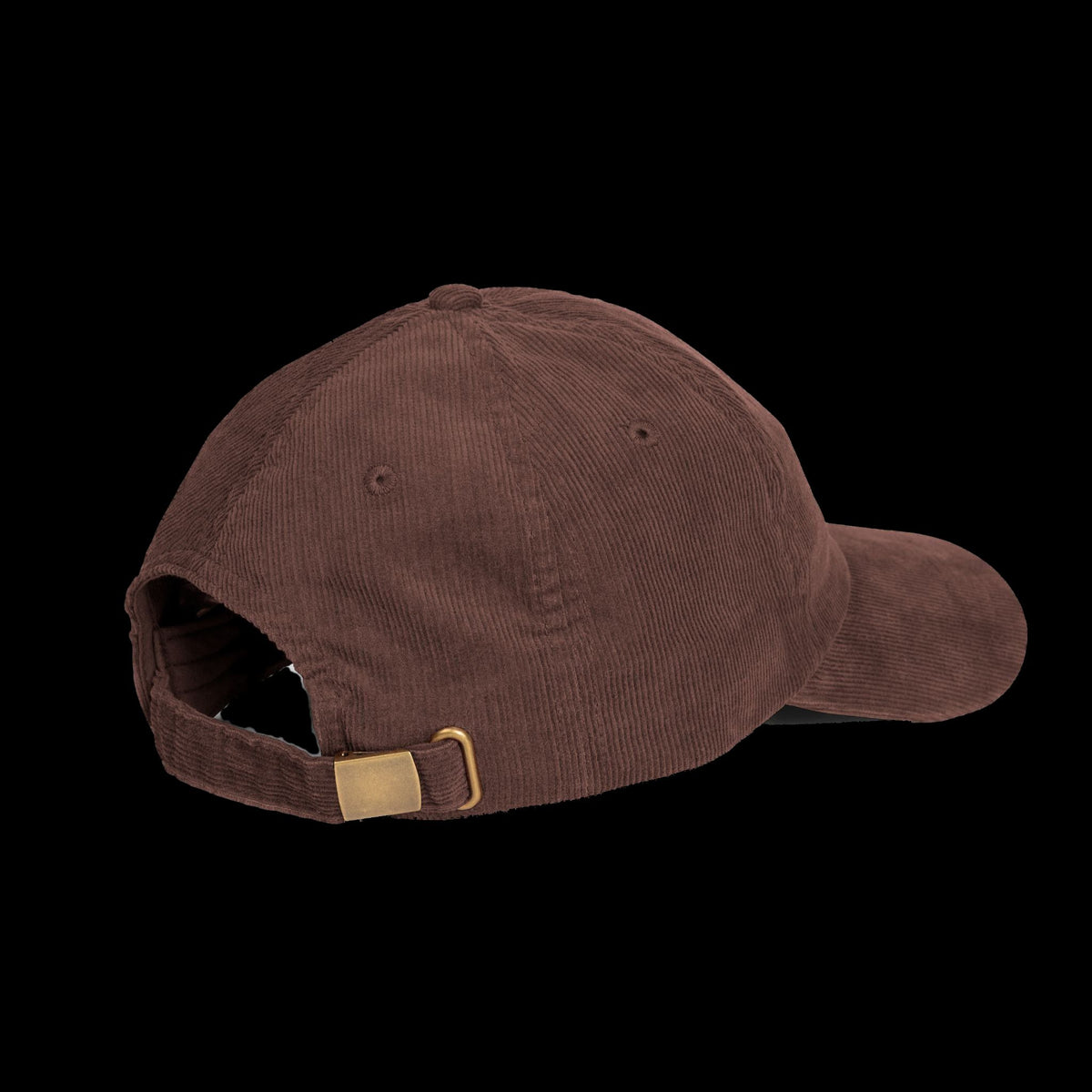 ETA Audio Corduroy Hat on black background, additional view