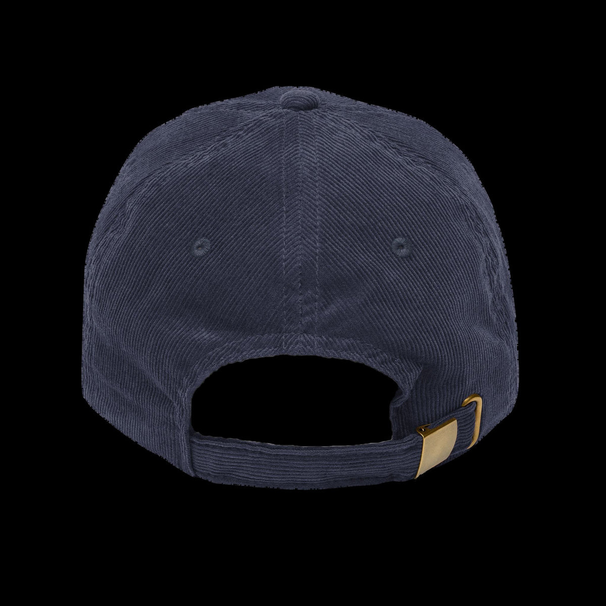 ETA Audio Corduroy Hat on black background, additional view