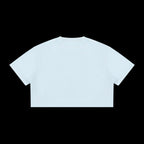ETA Shirt in Light Blue, back, on black background