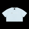 ETA Shirt in Light Blue, front, on black background