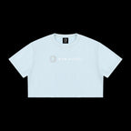 ETA Shirt in Light Blue, front, on black background