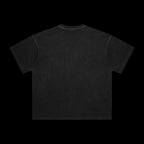 ETA Shirt in Retro Black, back, on black background